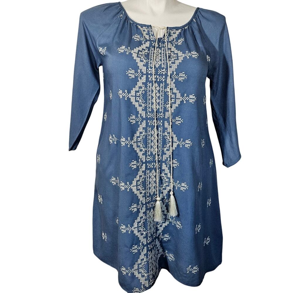 Chic connection shift dress sz M
